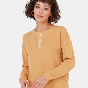 Yellow henley